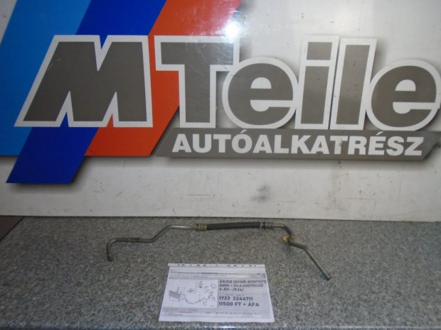 �R/DB [GY�RI BONTOTT] BMW - OLAJH�T�CS�  - 5-�S -/E34/  - 1722 224471